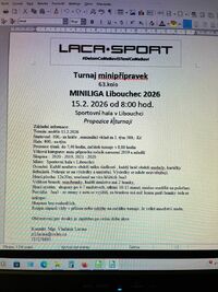 MINILIGA Libouchec 15.2.2026